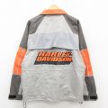 XL★古着 ハーレーダビッドソン Harley Davidson 長袖 ジャケット メンズ ラグラン グレー他 25oct22 中古 アウター ジャンパー ブルゾン