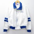 XL★古着 スイングスター 長袖 ジャケット メンズ 90年代 90s チャウチラ USA製 白 ホワイト 25nov04 中古 アウター ジャンパー ブルゾン