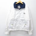 XL★古着 長袖 ジャケット メンズ 90年代 90s ユニバーサルスタジオ 大きいサイズ 白 25nov22