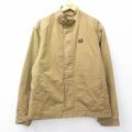 XL★古着 ティンバーランド 長袖 ジャケット メンズ 00年代 00s ワンポイントロゴ コットン 茶 内側フランネル【spe】 25nov22