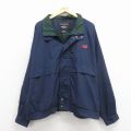 XL★古着 長袖 ジャケット メンズ REX 大きいサイズ ラグラン 紺 25nov28