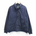 XL★古着 WEATERPROOF 長袖 ジャケット メンズ 大きいサイズ 紺 25dec09