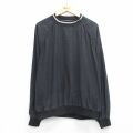 XL★古着 グレッグノーマン 長袖 ジャケット メンズ ラグラン 大きいサイズ クルーネック 黒他 26feb10