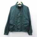 XL★古着 長袖 ジャケット メンズ 緑 26feb10