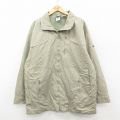 XL★古着 アディダス adidas 長袖 ジャケット メンズ 00年代 00s サンプル ベージュ系 内側メッシュ【spe】 26feb17