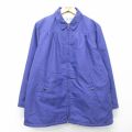 XL★古着 長袖 ジャケット メンズ 90年代 90s 大きいサイズ USA製 紫 内側ファー 26feb20
