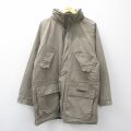 XL★古着 ティンバーランド 長袖 ジャケット メンズ 00年代 00s ワンポイントロゴ ラグラン ロング丈 ベージュ系 26feb25