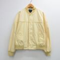XL★古着 バンヒューセン 長袖 ダービー ジャケット メンズ 80年代 80s 黄 26mar04