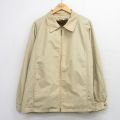 XL★古着 ロンドンフォグ 長袖 ジャケット メンズ 80年代 80s ラグラン 大きいサイズ タロン ベージュ系【spe】 26mar06