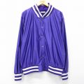 XL★古着 長袖 ジャケット メンズ 90年代 90s 大きいサイズ USA製 紫 26mar06