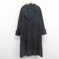 XL★古着 ノーティカ 長袖 ブランド コート メンズ 90年代 90s ロング丈 黒 26mar09