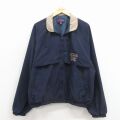 XL★古着 キングルイ 長袖 ジャケット メンズ 00年代 00s ASH ラグラン USA製 紺 26mar16