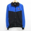 L★古着 長袖 ジャケット メンズ 90年代 90s ST ポーラテック ツートンカラー USA製 青他 内側フリース 26apr01