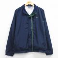 XL★古着 リーボック 長袖 ジャケット メンズ 00年代 00s ワンポイントロゴ ラグラン 紺他 内側メッシュ 26apr01