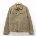 M★古着 リーバイス Levis 長袖 ジャケット メンズ 茶 内側キルティング【spe】 26apr04