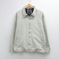 XL★古着 ギャップ GAP 長袖 ジャケット スイングトップ メンズ 00年代 00s 大きいサイズ コットン ベージュ 26apr07