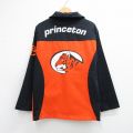 XL★古着 長袖 ジャケット メンズ 90年代 90s Princeton 大きいサイズ コットン USA製 黒他 26apr07