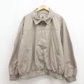 XL★古着 長袖 ジャケット メンズ 00年代 00s 大きいサイズ ベージュ 26apr11