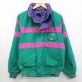ノーティカ 90s ラグランジャケット ワンポイントロゴ グリーン L | 古着