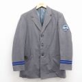 M★古着 長袖 ビンテージ テーラード ジャケット メンズ 60年代 60s GREYHOUND グレー 25dec15