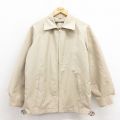 M★古着 長袖 ビンテージ ジャケット メンズ 70年代 70s ラグラン USA製 タロン ベージュ カーキ 25oct23 中古 アウター ジャンパー ブルゾン