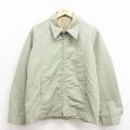 【20%OFF】L★古着 長袖 ビンテージ ジャケット メンズ 薄緑系 25nov19