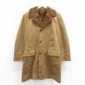 【20%OFF】L★古着 ブルックスブラザーズ 長袖 ビンテージ ブランド ジャケット コート メンズ 70年代 70s タロン 茶 内側フェイクファー【spe】 25nov19