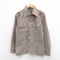 M★古着 ラングラー 長袖 ビンテージ コーデュロイ ジャケット メンズ 70年代 70s 茶系 25nov18