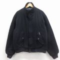 XL★古着 メンバーズオンリー 長袖 ウール ジャケット メンズ 90年代 90s 大きいサイズ 紺 26feb14