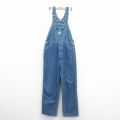 W38★古着 リバティ オーバーオール メンズ 00年代 00s 紺 ネイビー デニム 25oct20 中古 ボトムス
