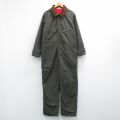 W43★古着 キー KEY 長袖 ビンテージ ツナギ メンズ 70年代 70s 大きいサイズ タロン 濃緑系他 26feb20