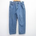 W32★古着 ジーンズ リーバイス Levis 550 メンズ ヒゲ コットン 紺 ネイビー デニム 25jul05 中古 ボトムス ジーパン Gパン ロング パンツ