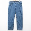 W39★古着 ジーンズ Levis リーバイス 505 メンズ 大きいサイズ コットン 紺 ネイビー デニム 25jul25 中古 ボトムス ジーパン Gパン ロング パンツ