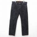 W39★古着 ジーンズ Levis リーバイス 505 メンズ コットン 黒 ブラック デニム 25jul25 中古 ボトムス ジーパン Gパン ロング パンツ