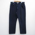 W36★古着 ジーンズ Levis リーバイス 505 メンズ 濃紺 ネイビー 25aug01 中古 ボトムス ジーパン Gパン ロング パンツ