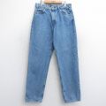 W33★古着 ジーンズ Levis リーバイス 550 メンズ 00年代 00s テーパード コットン 紺 ネイビー デニム 25aug05 中古 ボトムス ジーパン Gパン ロング パンツ
