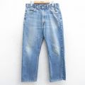 W34★古着 ジーンズ Levis リーバイス 505 メンズ 90年代 90s コットン 紺 ネイビー デニム 【spe】 25aug05 中古 ボトムス ジーパン Gパン ロング パンツ