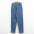 W30★古着 ジーンズ Levis リーバイス 550 メンズ 90年代 90s テーパード コットン USA製 薄紺 ネイビー デニム 【spe】 25sep30 中古 ボトムス ジーパン Gパン ロング パンツ