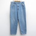 W38★古着 リーバイス Levis 550 メンズ 00年代 00s ヒゲ テーパード コットン 紺 デニム【spe】 25nov20