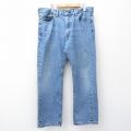 W37★古着 ジーンズ Levis リーバイス 505 メンズ ヒゲ 紺 デニム 25nov26