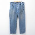 W36★古着 ジーンズ Levis リーバイス 505 メンズ コットン 紺 デニム 25nov26