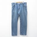 W39★古着 ジーンズ Levis リーバイス 505 メンズ ヒゲ コットン 紺 デニム 26feb05