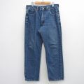 W34★古着 ジーンズ Levis リーバイス 550 メンズ ヒゲ コットン 紺 デニム 26mar24