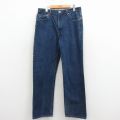 W36★古着 ジーンズ Levis リーバイス 505 メンズ コットン 濃紺 デニム 26apr07