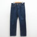 W33★古着 ジーンズ Levis リーバイス 505 メンズ コットン 濃紺 デニム 26apr07