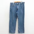 W36★古着 ジーンズ Levis リーバイス 505 メンズ コットン 紺 デニム 26apr11
