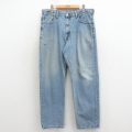 W36★古着 ジーンズ Levis リーバイス 550 メンズ テーパード コットン 紺 デニム 26apr11
