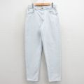 W32★古着 ジーンズ Levis リーバイス 550 メンズ 90年代 90s テーパード コットン USA製 薄紺 デニム【spe】 26apr11