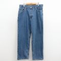 W36★古着 ジーンズ Levis リーバイス 505 メンズ コットン 紺 デニム 26apr11