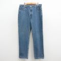 W37★古着 ジーンズ Levis リーバイス 505 メンズ 90年代 90s コットン カナダ製 紺 デニム【spe】 26apr11